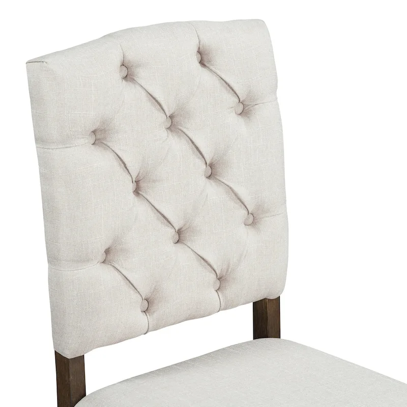 Walnut 5-Piece Wooden Dining Table Set with Expandable Round Table & 4 Chairs