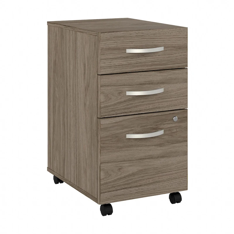 Hybrid 3 Drawer Mobile File Cabinet by Bush Business Furniture