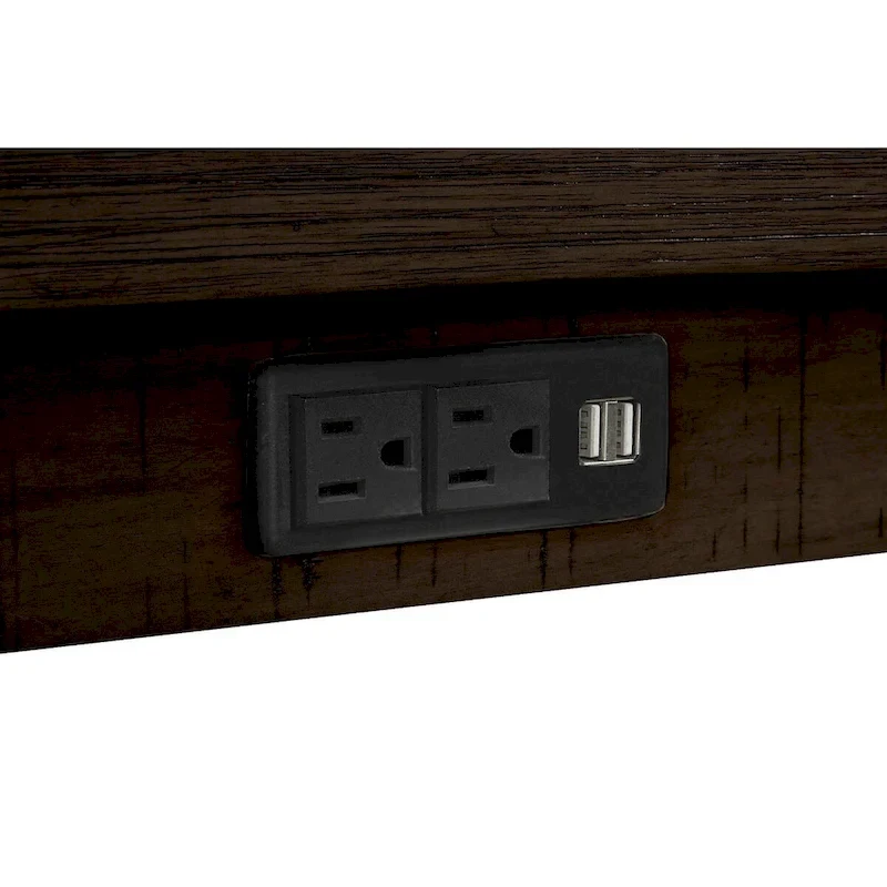 4 Pieces Counter Height Table with Fabric Padded Stools