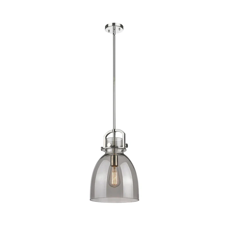 Innovations Lighting Newton Bell - 1 Light 10  Stem Hung Pendant