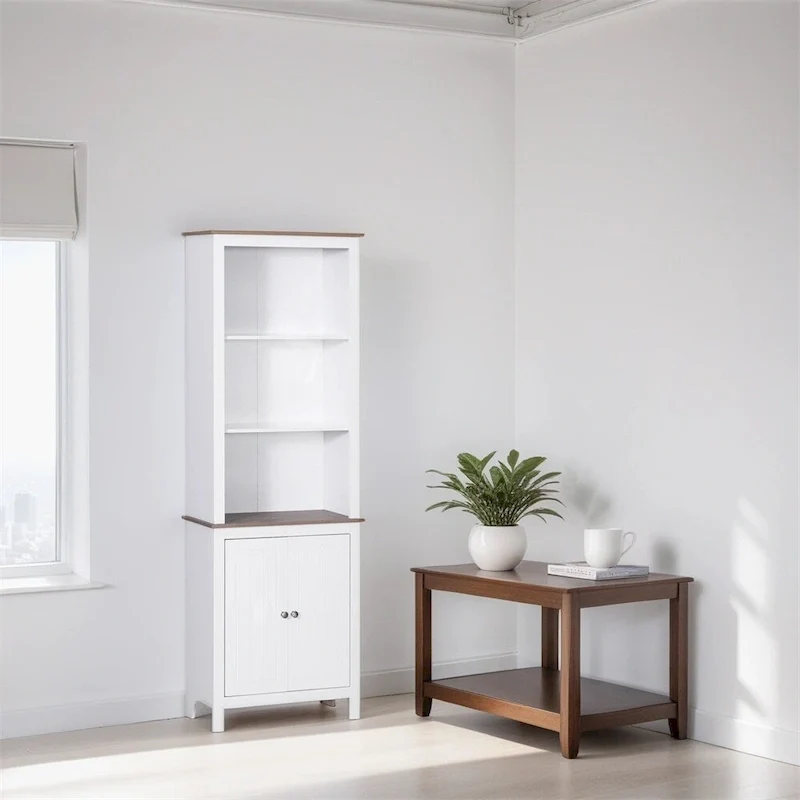 Freestanding Storage Cabinet,Bathroom Linen Tower,Buffet Cabinet
