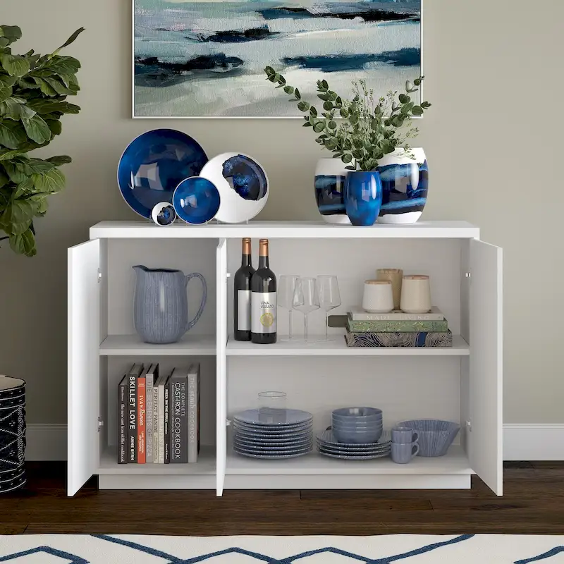 48-Inch Wide Rectangular Buffet Sideboard — 47.5 Inches Wide