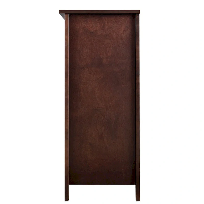 Wood spray-painted drawer dresser