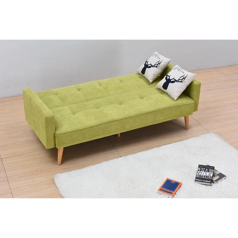 Modern Adjustable 3-position Sleeper Sofa Futon