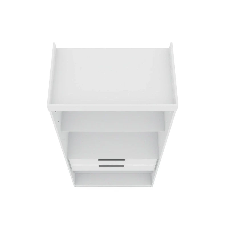 Mulberry Open 3 Sectional Modem Wardrobe Closet with 6 Drawers