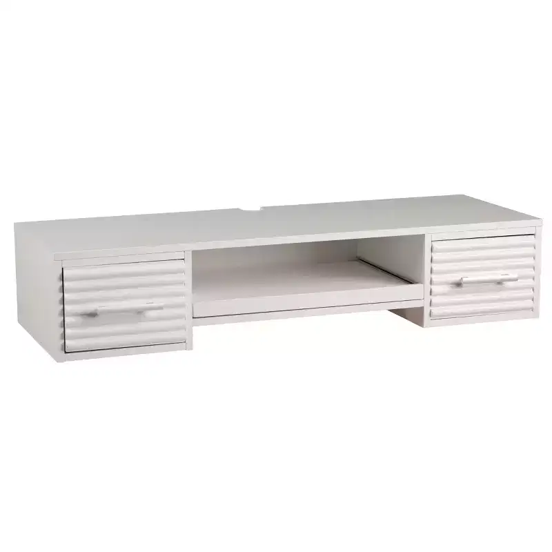 Simon Wall Mount Desk - White - SEI