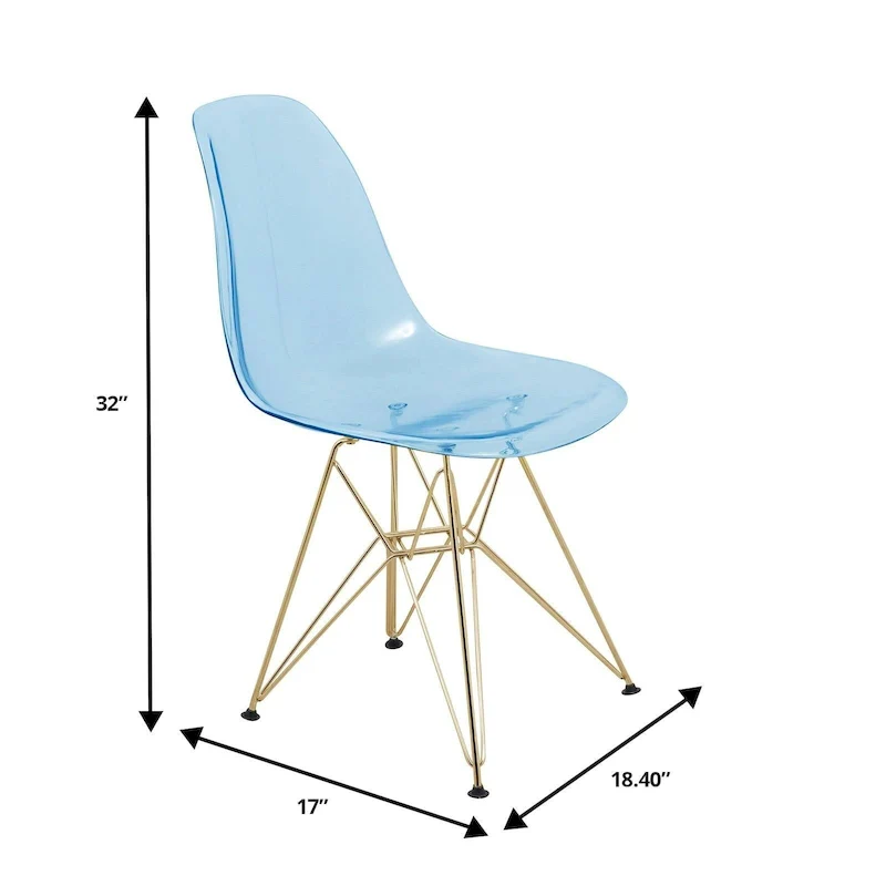 White/Gold Round Dining Table Set, 5-Piece, Seats 5