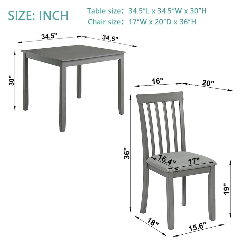 Dining Rectangular Table set