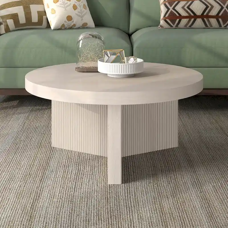 32 Wide Round Coffee Table