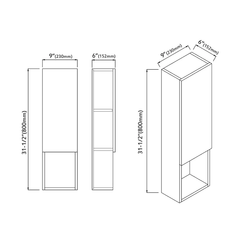 Laila 9  Side Cabinet