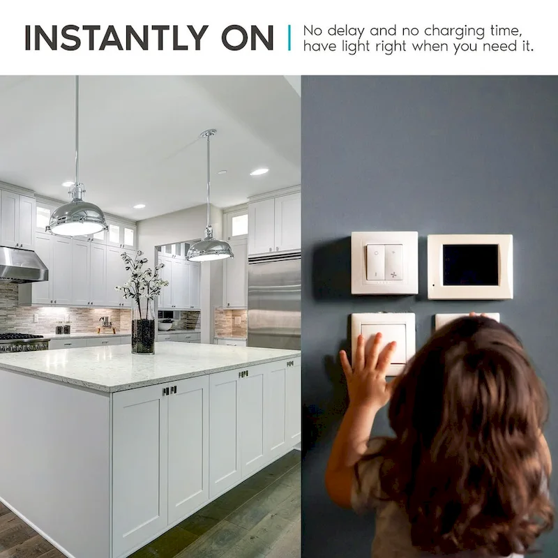 Luxrite A19 LED Light Bulbs 100W Equivalent Dimmable, 1600 Lumens, Enclosed Fixture Rated, Energy Star, E26 Base 16-Pack