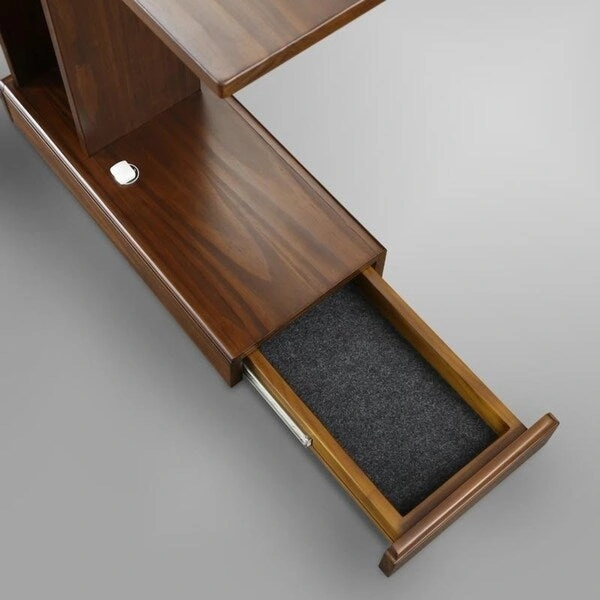 Monroe C-Table with Concealed Drawer, Concealment Furniture