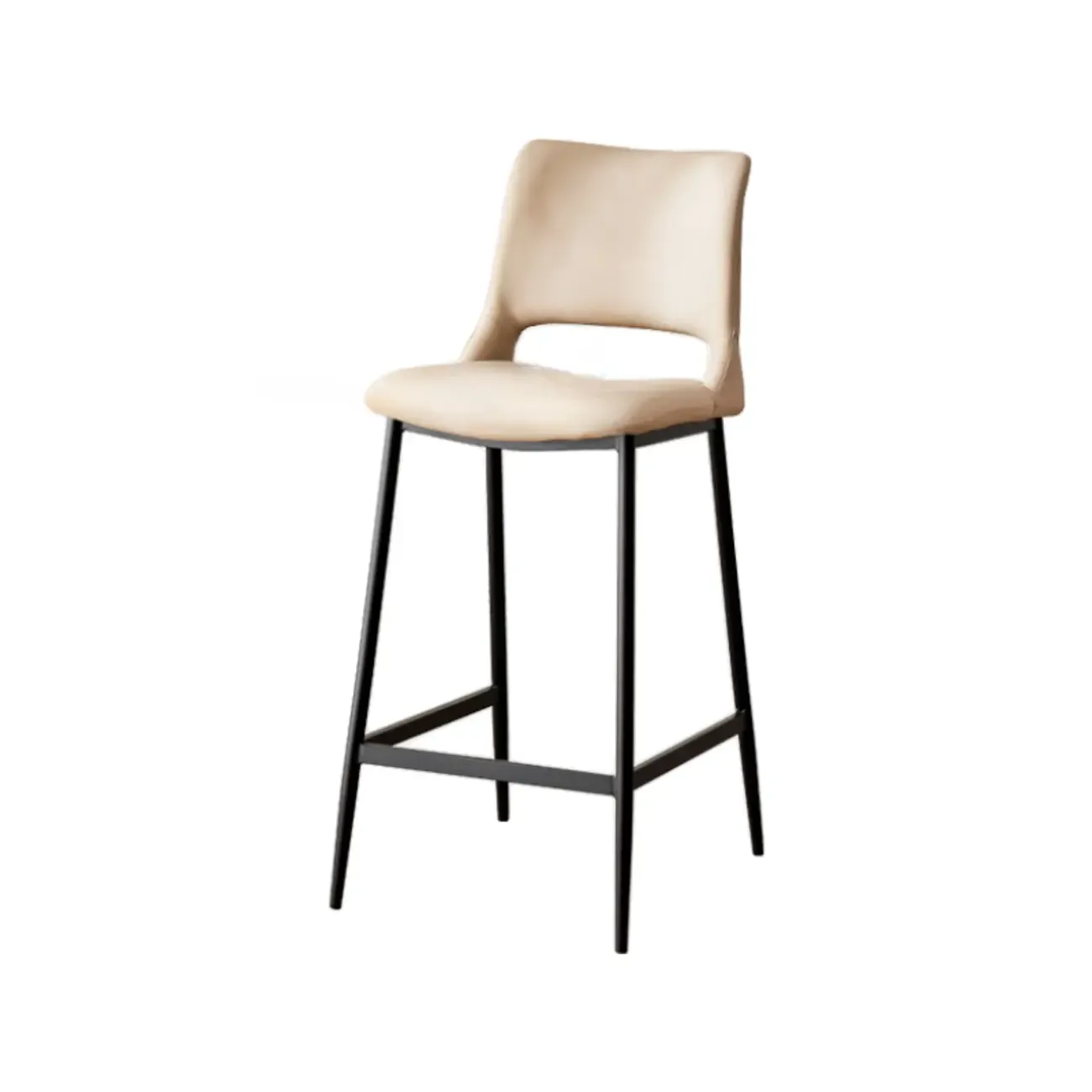 Counter Adjustable Leather Modern Bar Stools