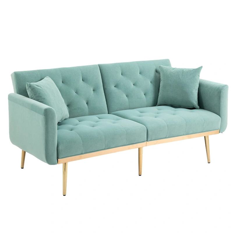 Modular Accent Sofa with Metal Feet - 30.31 x 30.71 x 65.36