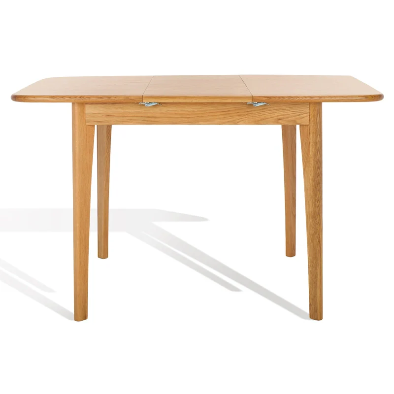 SAFAVIEH Couture Jeanick Extendable Dining Table - 50 W x 50 D x 30 H - 50Wx50Dx30H