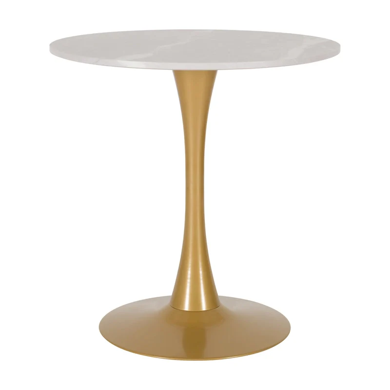 28 Round Bistro Table with Pedestal Base - N/A