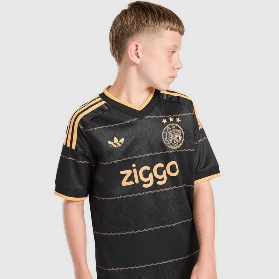 Kid's AJAX Away Kit 2026/27