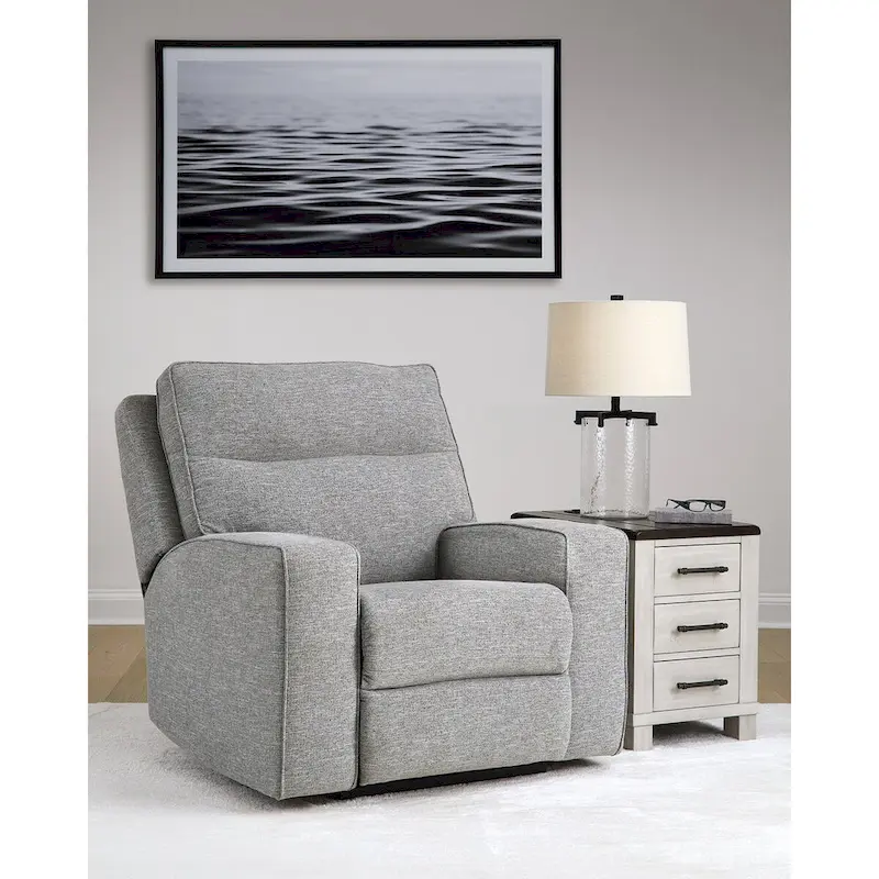 Signature Design by Ashley Biscoe Pewter Power Recliner