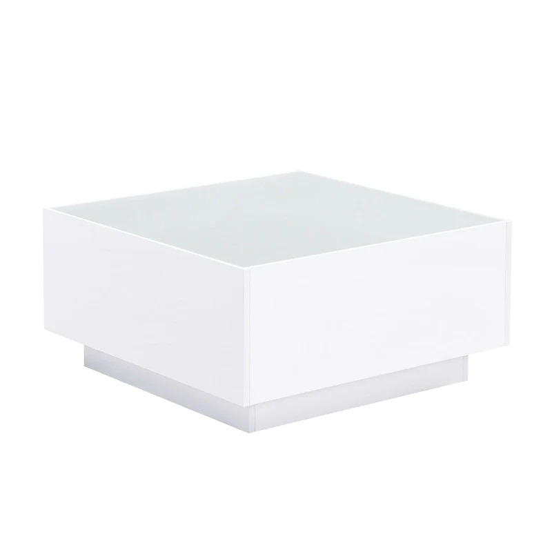 Square High Glossy Coffee Table