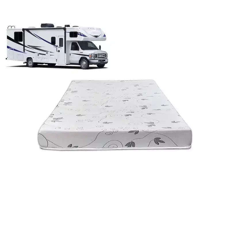 Continental Sleep, 4 High-Density Cooling Gel Memory Foam RV Mattress Replacement, Medium Firm, Camper Vans and other furniture application,