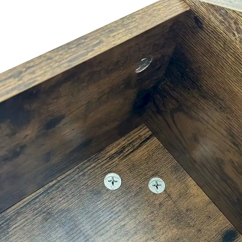 White Hexagonal Coffee Table Set of 2