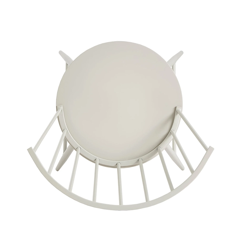 Truman High Back Metal and Wood Spindle Dining Chair (Set of 2) by iNSPIRE Q Modern