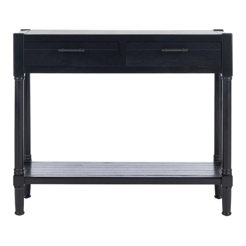 SAFAVIEH Phillis 2-Drawer Console Table - 35.5 W x 13 L x 29.5 H - 36Wx13Dx30H