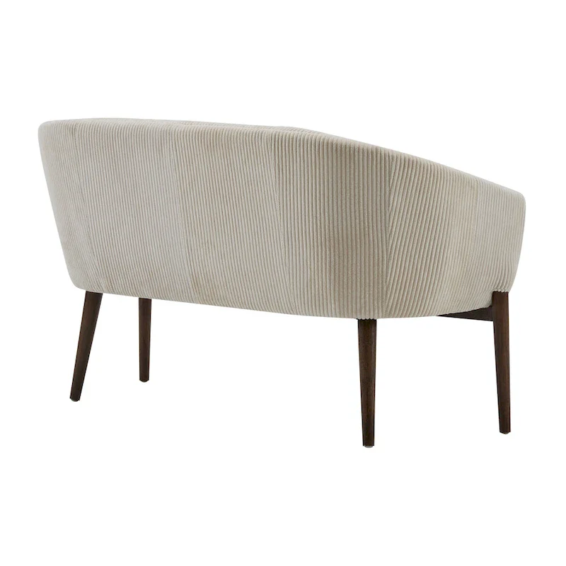 Galena Mid-century Modern Glam Loveseat by Christopher Knight Home