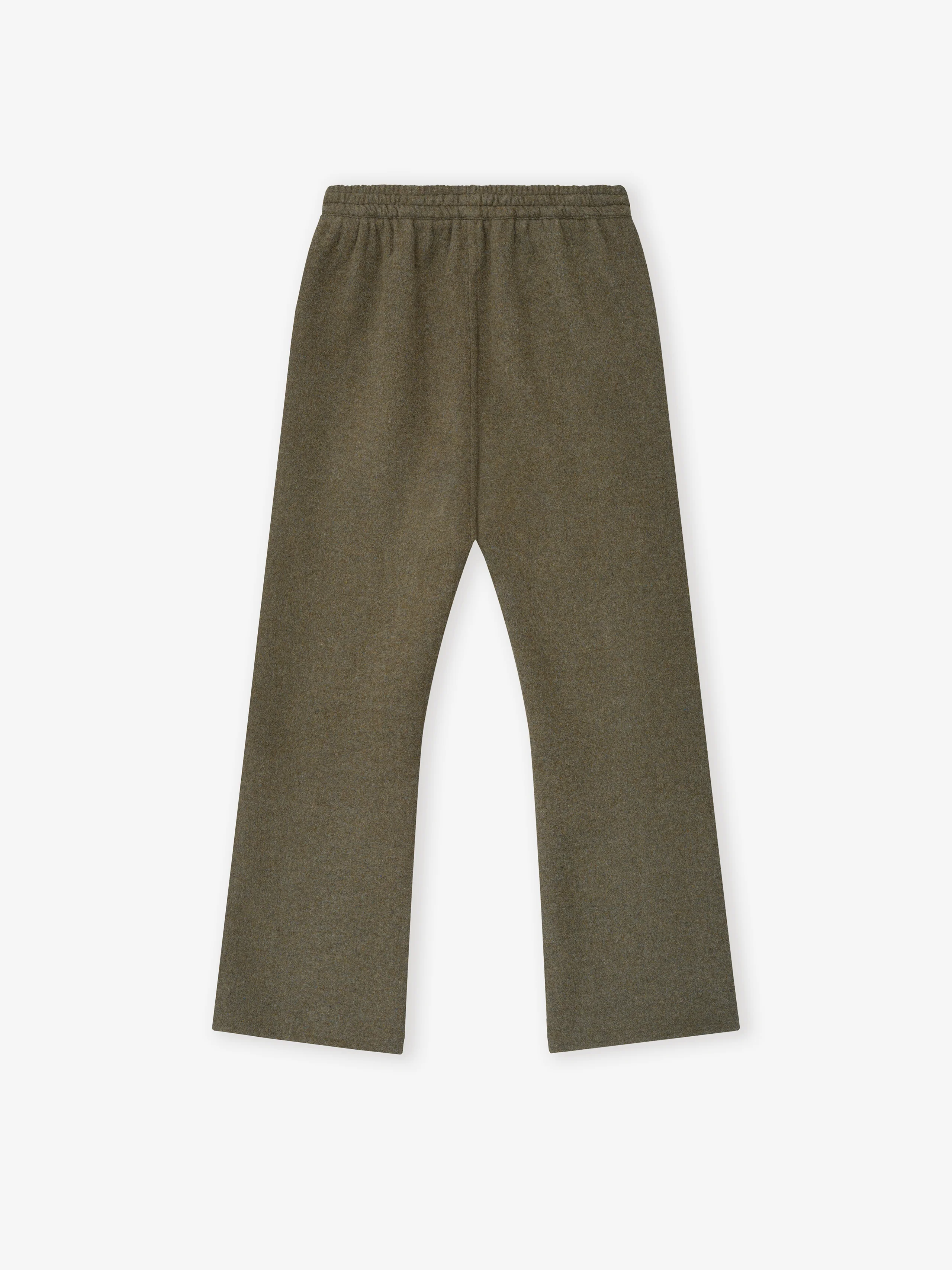 Double Face Wool Cashmere Flared Pants
