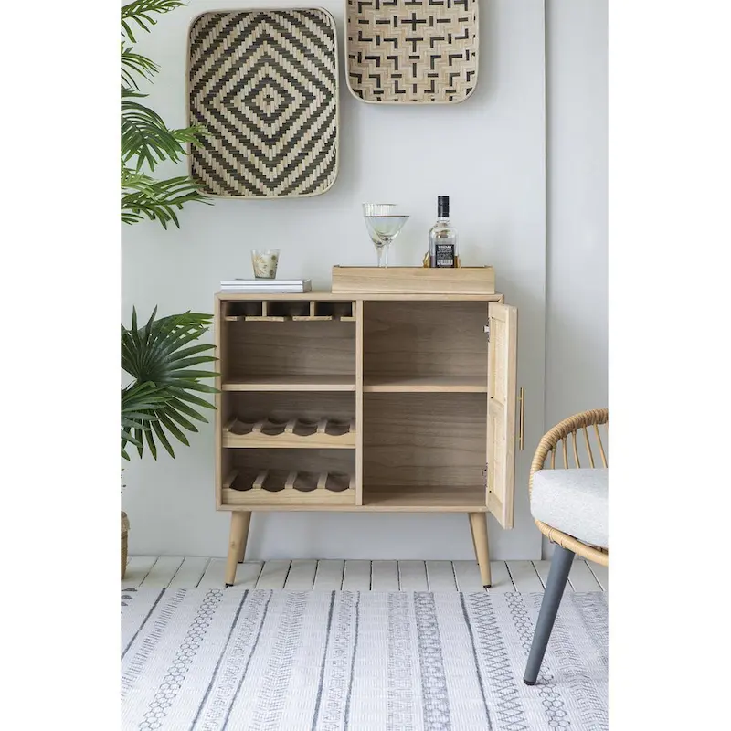 Home Natural Wine Cabinet