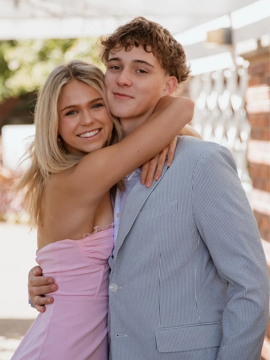 Pink - A Line Sweetheart Satin Cocktail Dress with Slit