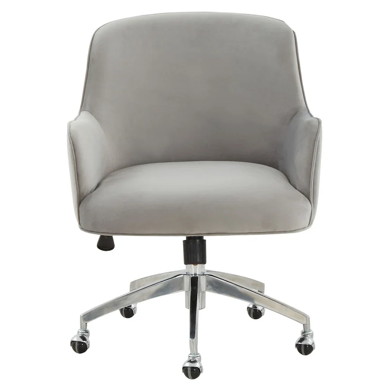 SAFAVIEH Couture Gregg Adjustable Swivel Desk Chair - 26.5  W x 27.8  L x 33.3  H - 26Wx28Dx35H