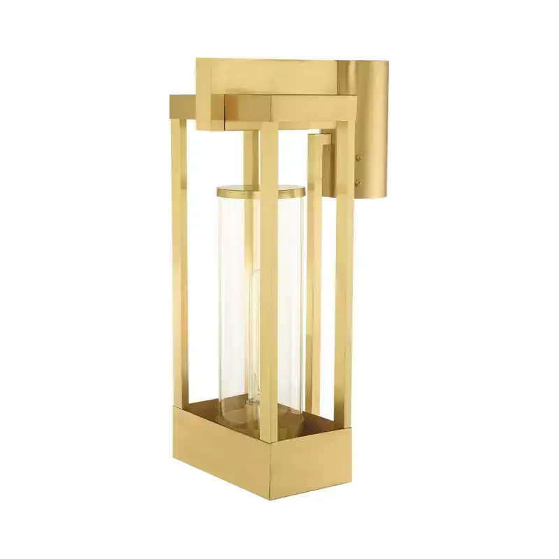 Livex Lighting Delancey 1 - Light Wall Light in Satin Brass