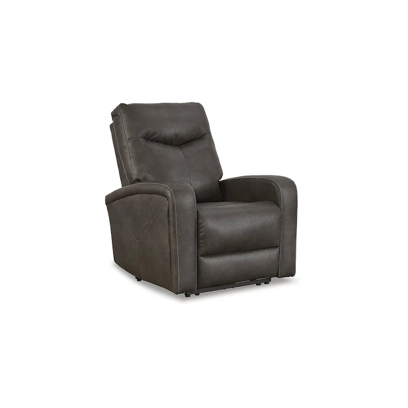 Signature Design by Ashley Ryversans Power Recliner with Adjustable Headrest