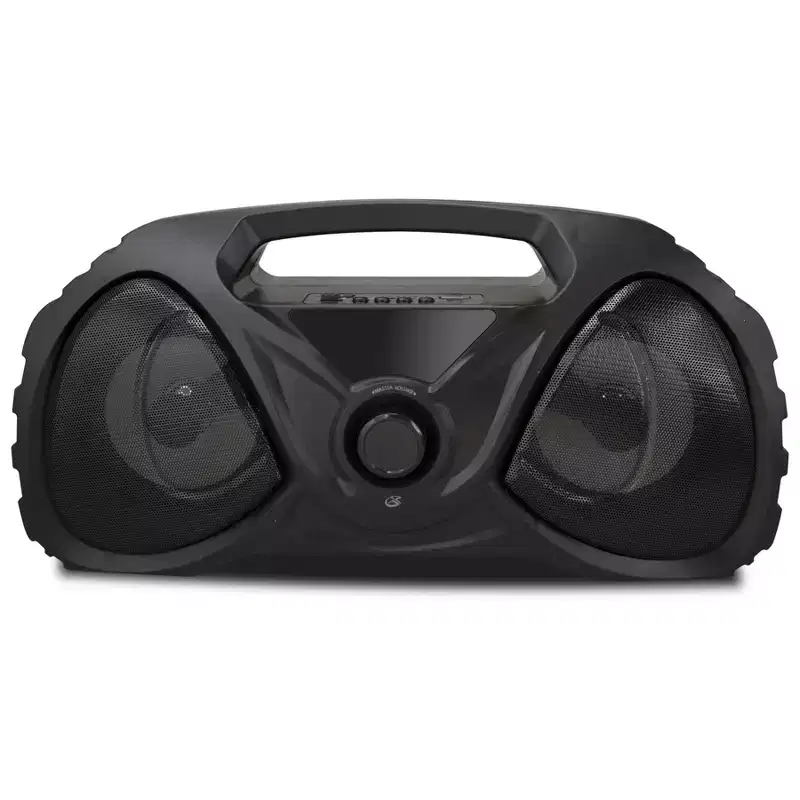 GPX Bluetooth Boombox with LED Lights and FM Radio, BB200B