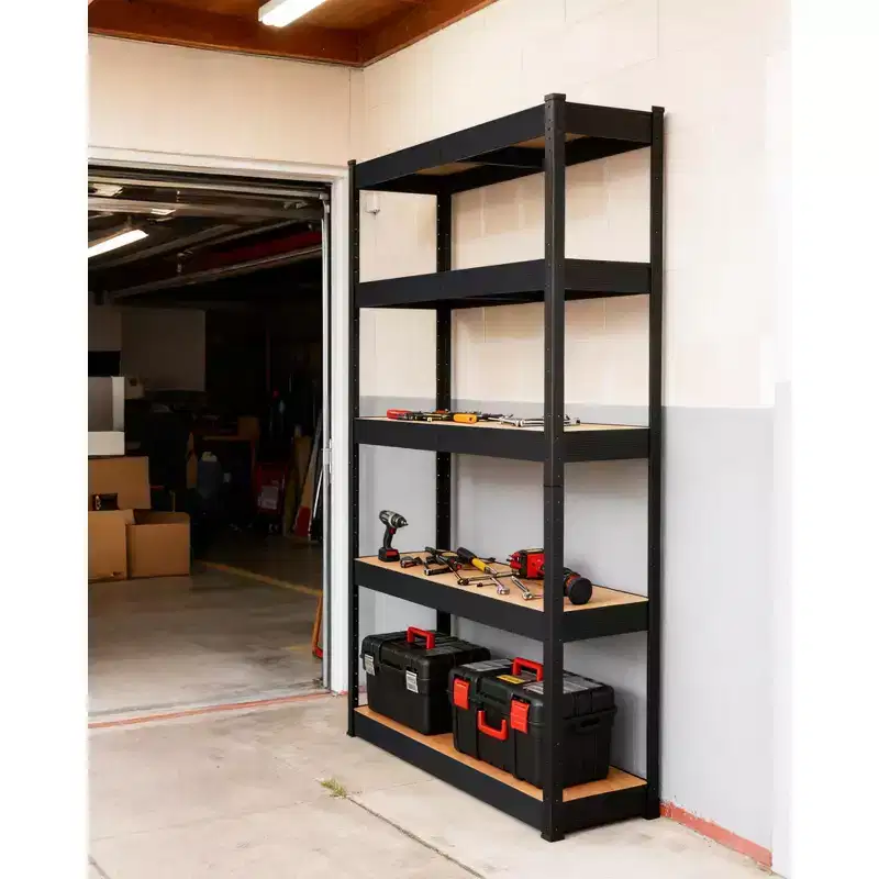 Heavy Duty Storage Racks, 2000 LBS Load Capacity, Utility Shelves for Garage, Warehouse, Pantry