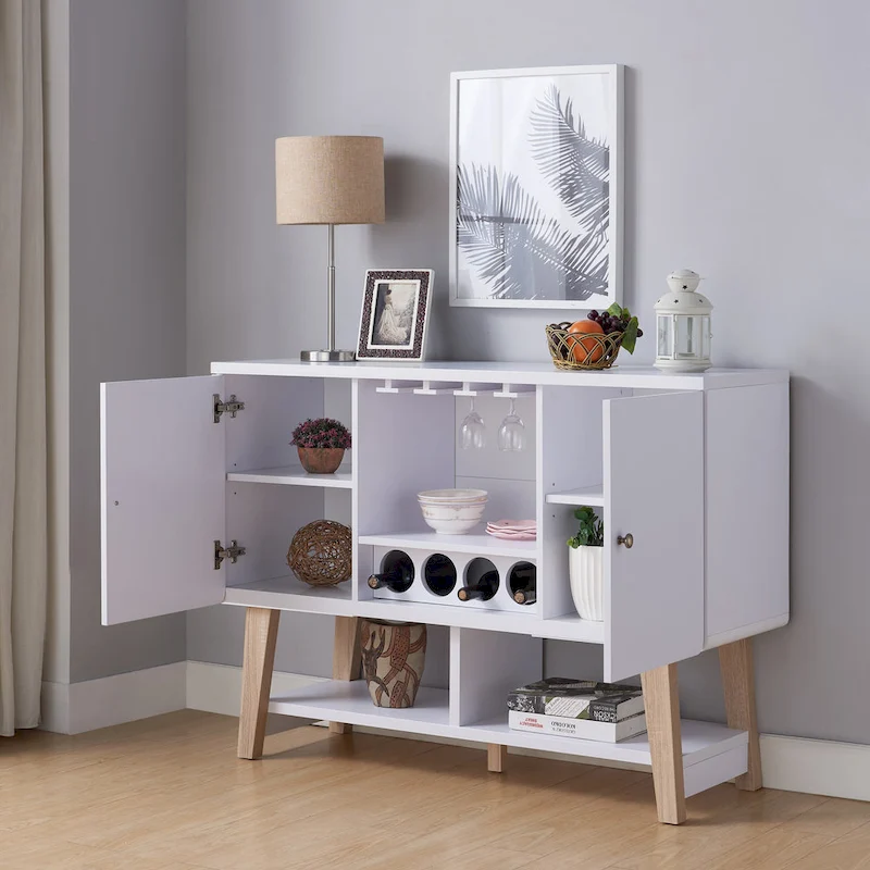 Carson Carrington Ingrirud Modern 4-bottle Buffet Server