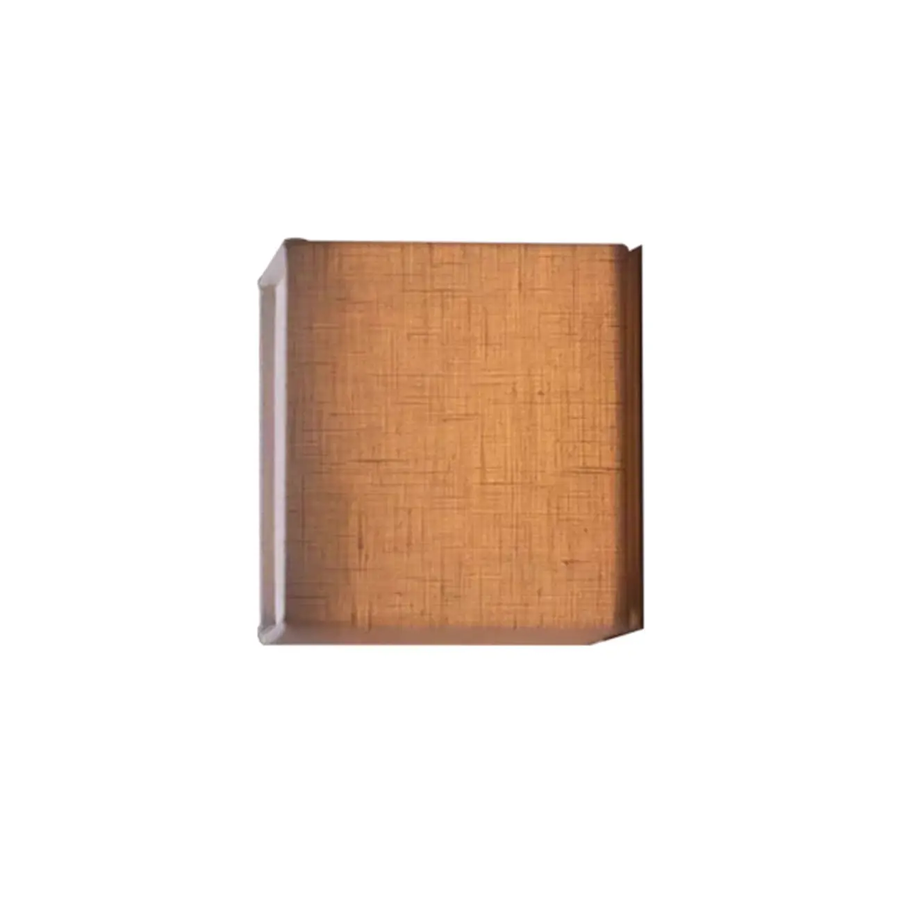 Ambient Cloth Shade Square Flush Mount Wall Sconce
