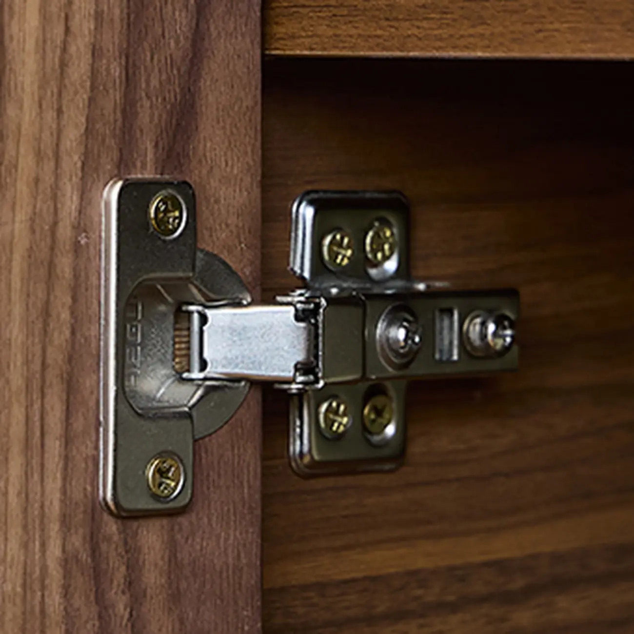 79 Living Room 2-Ter Brown Solid Wood TV Stand with Drawers