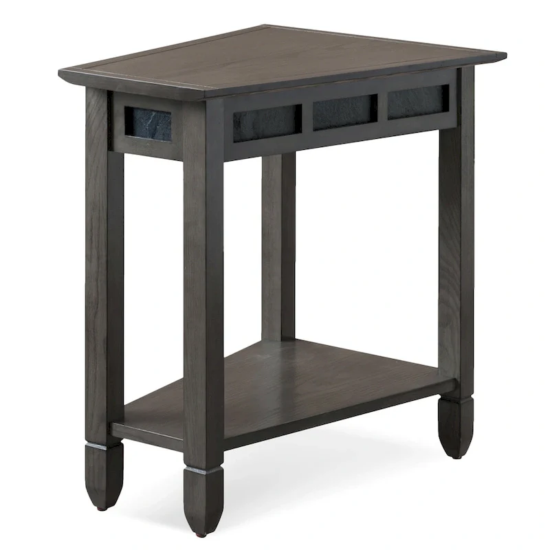 Leick Home Ixia Recliner Wedge End Table