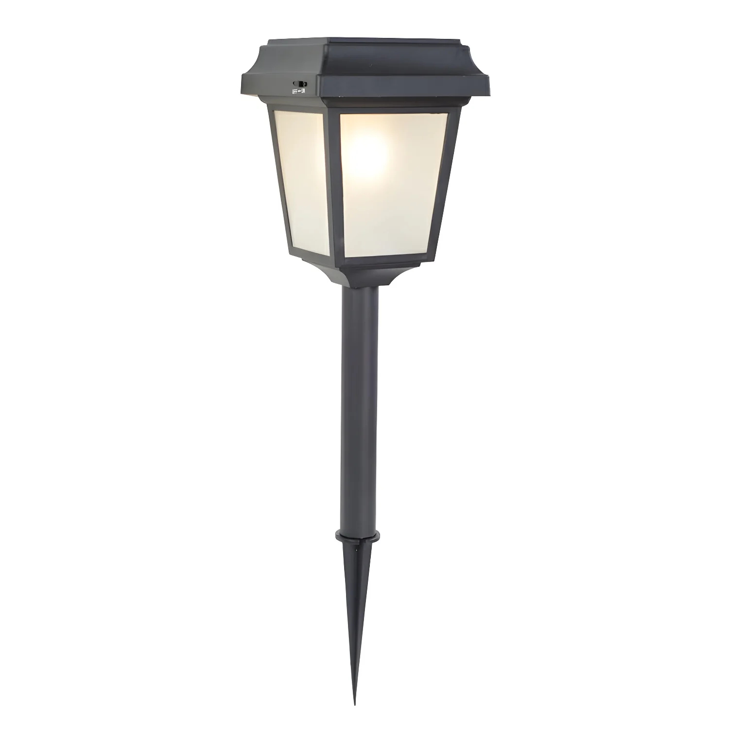 Trapezoidal Stake Metal Solar Landscape Lighting