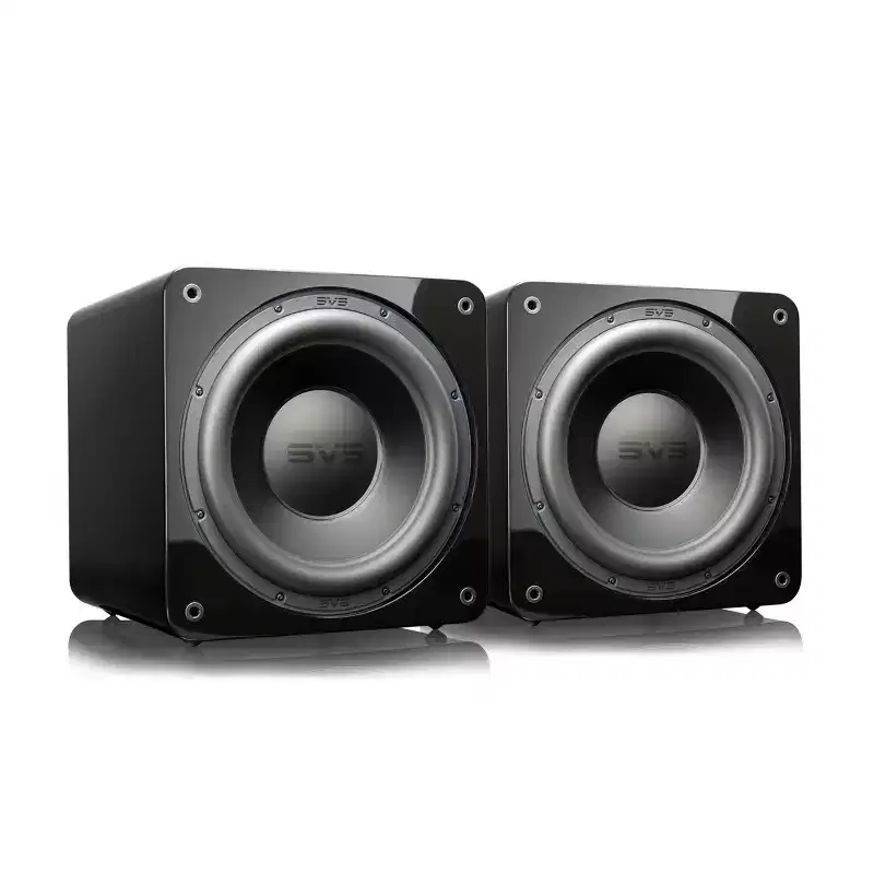 SVS SB-3000 13 Sealed Subwoofers with 800W RMS, 2,500W Peak Power, Sealed Cabinet - Pair (Piano Gloss Black)