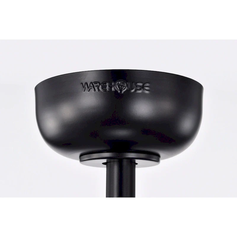 Livia 25 Inch Elegant and Glam Style Matte Black Finish Crystal Lighted Ceiling Fandelier with Remote