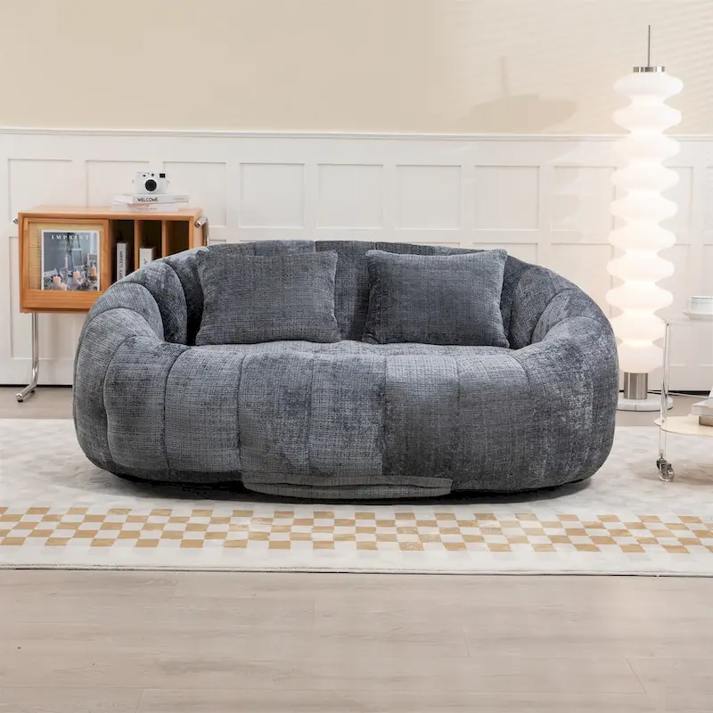 Chenille Bean Bag Chair