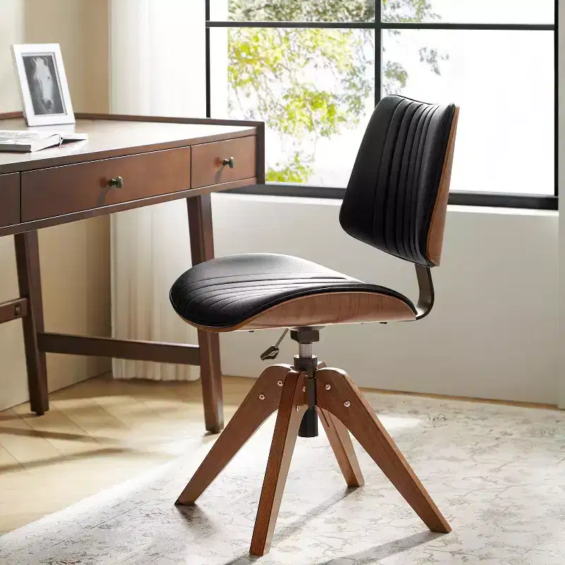 Weer Midcentury Modern Swivel Office Chair|ART OF LIVING DESIGNS