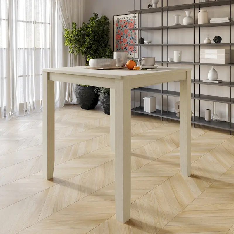 Clean-Lines Counter Height Dining Table - Grey