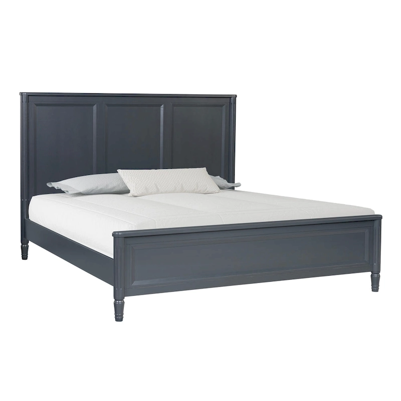 Furniture of America Arlena Classic Modern Solid Wood Panel Bed