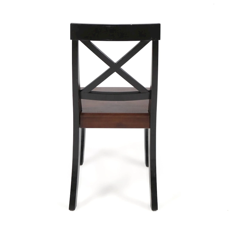 Anele Farmhouse Acacia Dining Chairs (Set of 2) by GDFStudio