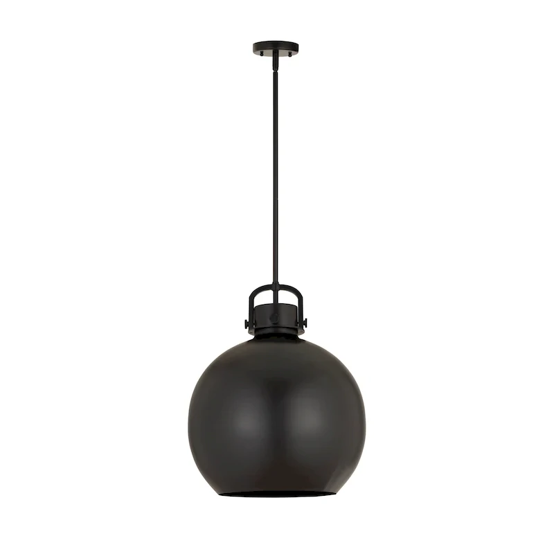 Innovations Lighting Newton Metal Sphere - 1 Light 16  Stem Hung Pendant