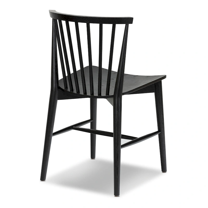 Poly & Bark Ligna Dining Chair - Spindled Bark with Solid Wood Frame
